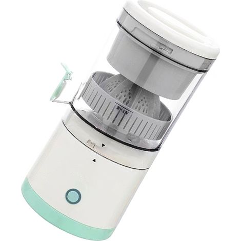 Mini presse-agrumes électrique portable et automatique pour la maison, idéal pour extraire le jus d'orange et de fruits (3,7 V, 45 W). (1/5)