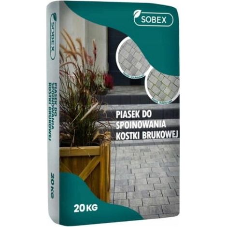 Sable Jointoiement Pavés - 20 kg - Granulométrie 0-2 mm - Beige - Pour Terrasses Jardins Allées