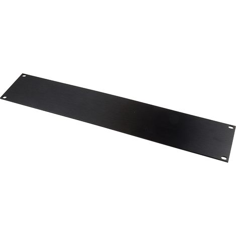 Panneau avant 2U, 21HP, 482.6 x 88.1mm, Noir ( Prix pour 1 ) (1/2)