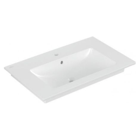 WC rectangulaire VB SchrankWT Venticello 800x500mm 1HL avec trop-plein. Blanc pierre cplus