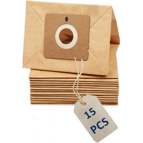 15 x sacchetti per Rowenta ZR003901 Moulinex City Space, Compacteo Ergo, Mini Space, Accessimo