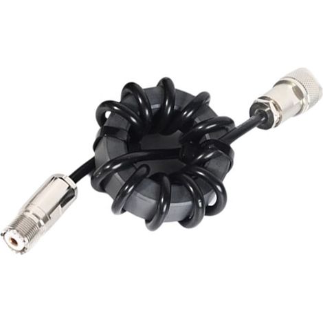 Bague choke ondes courtes 1,8-30MHz – Radio balun 1:1 courant connecteur M mâle femelle suppression mode commun (1/5)