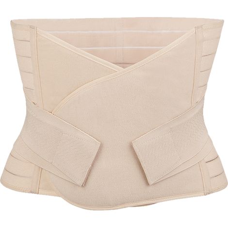 Ceinture de soutien post-partum pour ventre, taille et bassin, gaine amincissante postnatale pour récupération corporelle après accouchement (1/5)