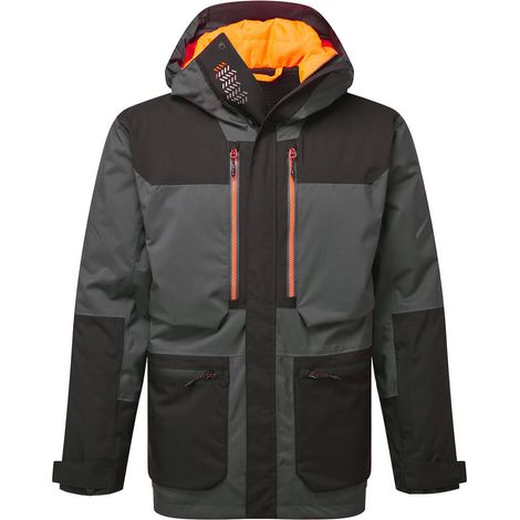 Ev4 Parka invernale - Taglia XL - Grigio Metallo Tall - Portwest