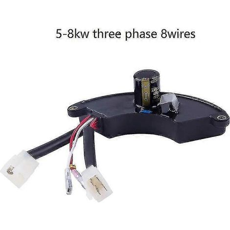 Régulateur de tension automatique (AVR) pour générateur essence 3 kW, 5 kW et 8 kW (2024) - Stabilisateur de tension - Pièces détachées 220 V et 380 V (1/4)