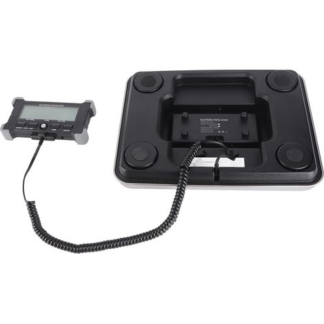 Balance postale robuste 200kg précise 0.05kg plateau inox base ABS balance expédition entrepôt usine (1/5)
