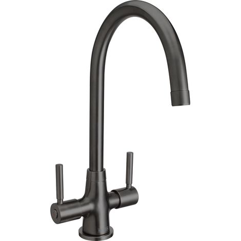 Bristan MZ SNK EF GM Monza Easyfit Mono Kitchen Sink Mixer Tap Gun Metal (1/3)