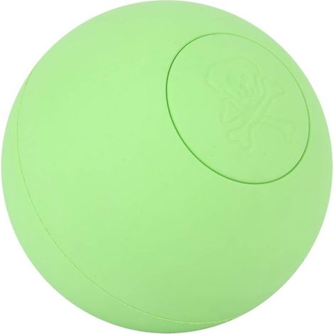MINKUROW Sicheres, elastisches Gummi-Haustier-Hundeball-Spielzeug für Backenzahn-Training, interaktives Spielen (grün) (1/5)