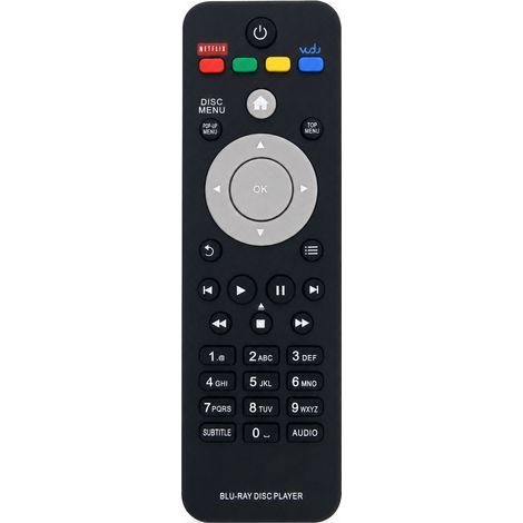 Telecomando per Lettore Blu-ray Philips, Compatibile con BDP3100/93, BDP3200/93, BDP2700 e BDP3080 (1/5)