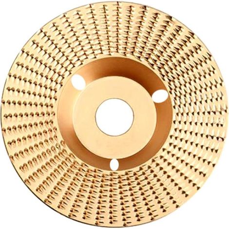 1Pc Disque Bois Meuleuse 125mm, Plat Style Disque Abrasif en Bois, Disques de Meulage du bois en Carbure de Tungstène pour Façonner, Meuler et Couper. Roues pour Meuleuse d'angle (1/5)