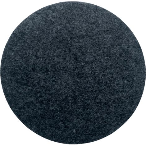 Tovaglietta in feltro circolare 16 cm - antracite, decorativa, termoresistente, Bertoni