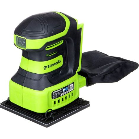 Ponceuse orbitale Greenworks GD24SS14 24 V (sans batterie et chargeur) (1/5)