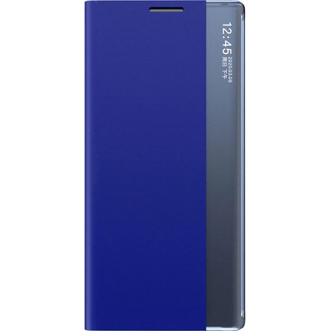 Nueva funda Sleep Case para Samsung Galaxy S25 Ultra con solapa y soporte - azul (1/2)