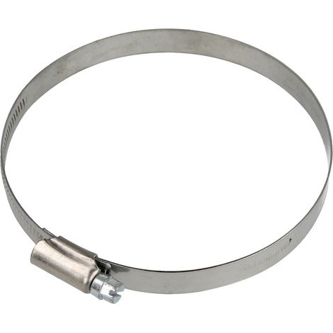 Collier de serrage 12 mm inox plage de serrage 90 - 110 mm