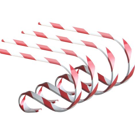 Support Pour Chaussettes De Noël - En Métal Léger Réglable 0 5 À 3 Pouces - Antidérapant Pour Cheminée Et Table - Rouge - Lot De 4 (1/5)