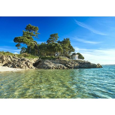 Tableau sur toile Beg Meil 45x65 cm - Impression sur Toile Murale Décorative - Image imprimée en HD sur Toile - Toile sur Châssis en Bois FSC - Fabriqué en France (1/4)