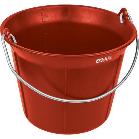 KS Tools - Seau de maçon plastique à œillets - 11L - 140.0035
