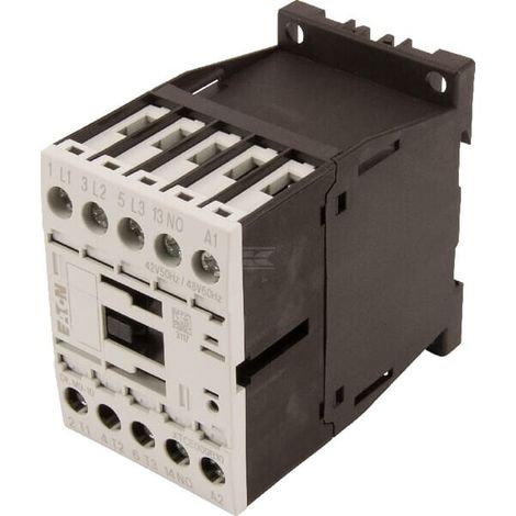 Contactor de potencia 9A 3Z 42VAC 1Z 0R DILM9-10(42V50HZ,48V60HZ) 276686 (1/2)