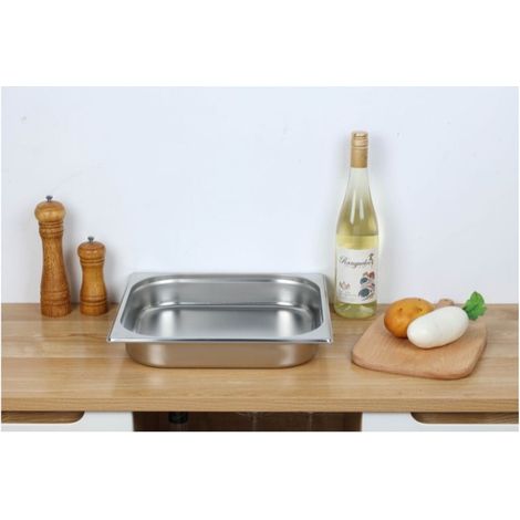 Bac Gastronorme GN 2/3 P 65 mm - 5,5 L (1/5)