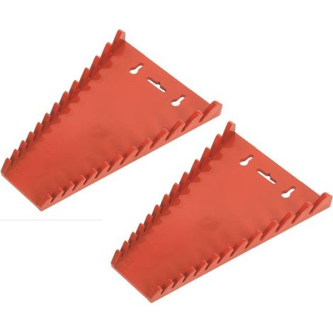 Sealey WR04 Spanner Rack Capacity 12 Spanners Twin Pack