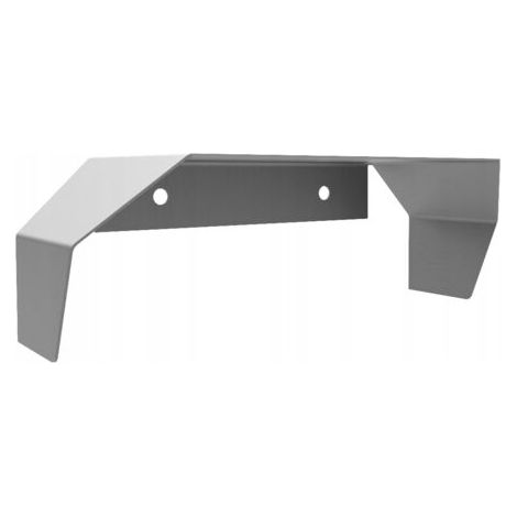 Auvent de protection en acier inoxydable 35 x 17 cm – Résistant aux acides – Protection contre intempéries et UV – Installation facile (1/5)