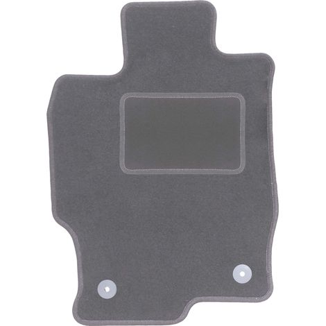 Alfombrilla de terciopelo para el conductor para: Mazda 6 II GH sed谩n, familiar, liftback, hatchback (2007-2012) grafito
