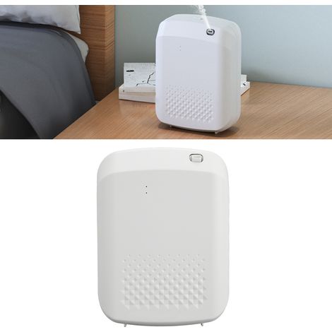 Difusor de aromaterapia Bluetooth sin agua de 400 ml con tecnología de aire frío y control por aplicación para el hogar y hoteles, color blanco. (1/5)