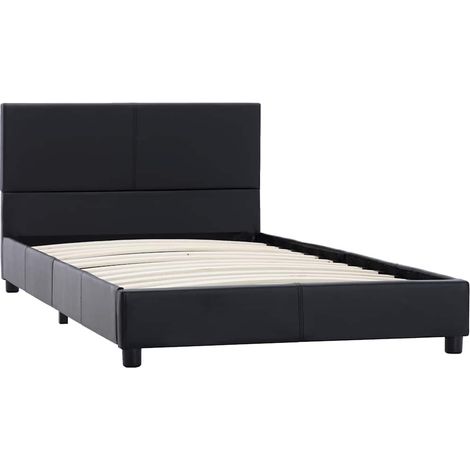 Maison Exclusive - Giroletto Nero in Similpelle 90x200 cm (1/5)