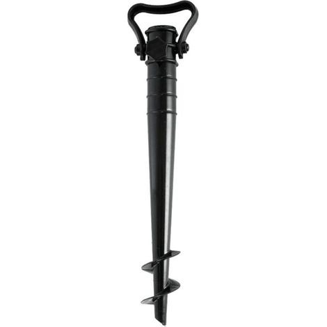Umbrella pole, portable umbrella ground pole, ground anchor for beach, fishing, garden, patio-