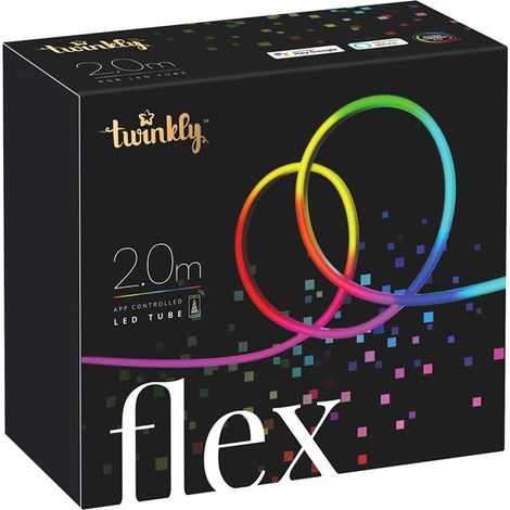 Twinkly FLEX Tubo Flexible 2m 192 Leds RGB BT + WiFi (1/5)