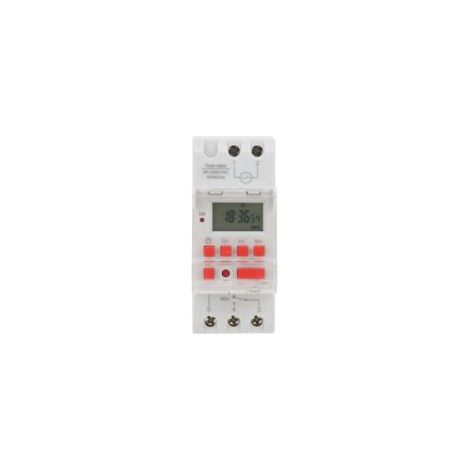 TM919BK 85265V AC 30A LCD 7 jours minuterie digitale programmable,interrupteur horaire programmable (1/5)
