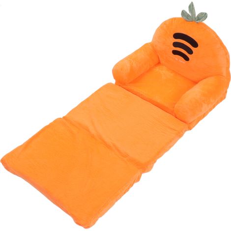 Kinderschlafsofa mit Rückenlehne, 2-in-1-Sessel, niedliches Cartoon-Kindersofa mit 3 Ebenen (1/5)