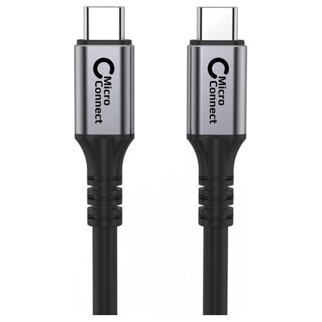 Cable USB-C MicroConnect de 1,2 m, 100 W, 40 Gbps, USB 4
