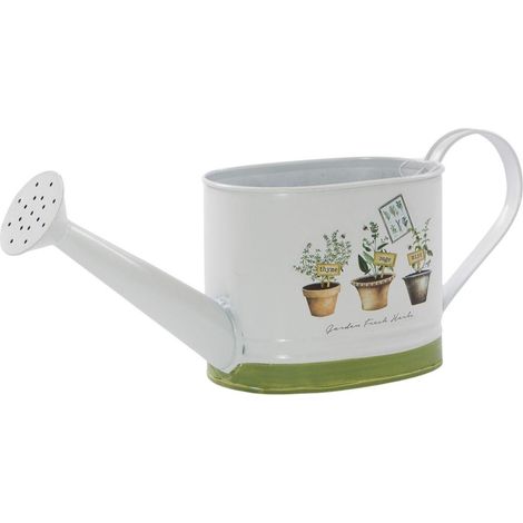 Annaffiatoio in latta "Fresh Herbs", 32X10,5H12 cm (kit da 5) (1/2)