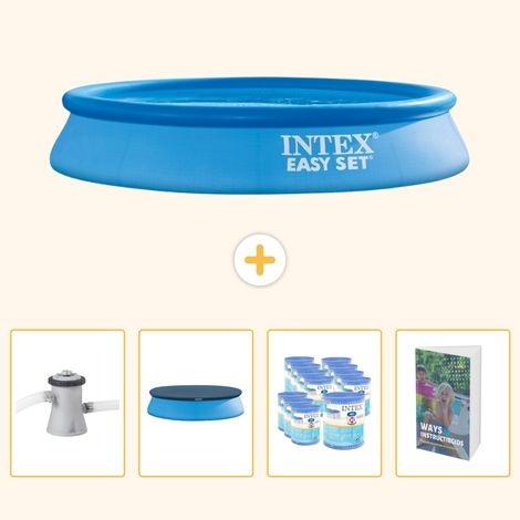 Intex Piscine Easy Set Ronde - 305x61 cm - 5-pièces SCB127 (1/5)