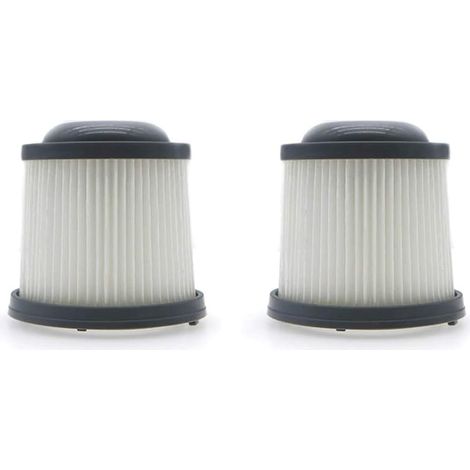 Lot de 2 filtres de rechange pour filtres Black & Decker pour aspirateurs PVF110, PHV1210 et PHV1810, compatibles avec la pièce  90552433 (1/5)