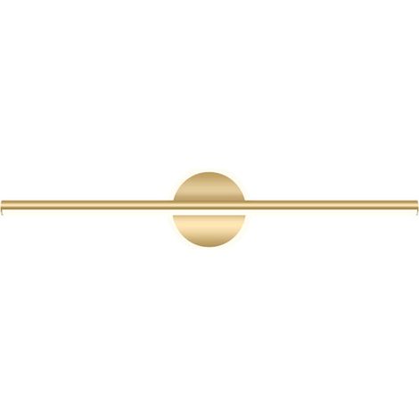 LED-Badezimmerspiegelleuchte, moderne Waschtischleuchte, Badezimmerleuchte, goldfarbene Metall-Wandleuchte für Badewanne und Waschtisch, 40 x 13 x 6 cm, 10 W, weißes Licht