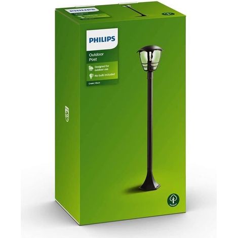 Philips Creek luminaria exterior negra 99,5 cm (1/5)