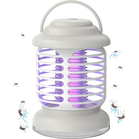 Destructeur d'insectes rechargeable pour moustiques, destructeur d'insectes d'intérieur et d'extérieur, destructeur d'insectes électriques (1/5)
