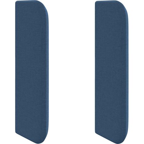 Maison Exclusive - Kopfteil Ohr Blau 40,5 x 40,5 x 4 cm Stoff