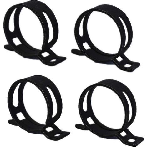 Kit de 4 colliers de serrage pour durites de radiateur (supérieure et inférieure) 19511-PH7-003 pour Honda Civic 2006-2011, Honda Accord et Honda CR-V 1990-2009-SFYGV (1/5)