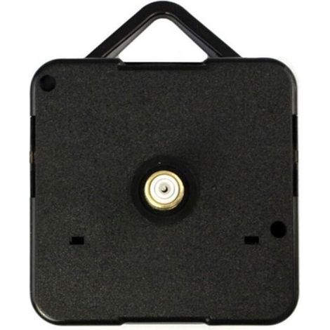 Mécanisme Horloge à pile, Plastique, Noire, 5,5 x 3,8 x 5,5 cm (1/5)