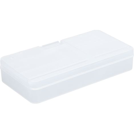 Lot de 3 boîtes de rangement pour pièces détachées (vis et visserie de carte mère) en plastique transparent (1/5)