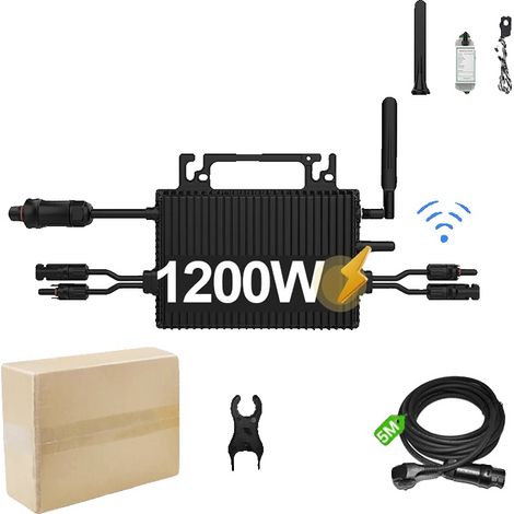 Micro Onduleur, Haute Efficacité Énergétique, Intégration de Dispositifs Intelligents, 1200WFNL, 230V, 16-60V (1/2)