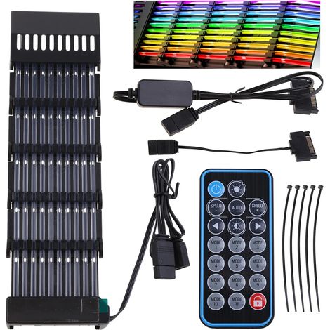 Alimentation RGB universelle facile à installer (24 broches avec contrôleur de gestion des câbles (nouveau RGB))