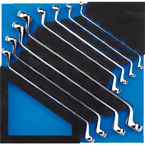 Draper Expert 63523 8-Piece Ring Spanner Set in 1/2" Drawer EVA Insert Tray (1/5)