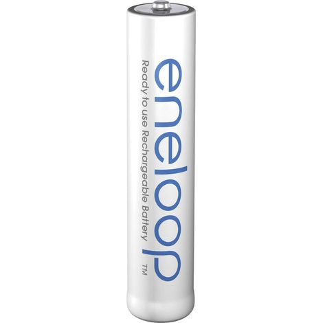 PANASONIC eneloop NiMH-Micro Akku, 800mAh, 4 Stück (1/2)