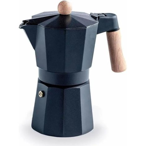 Cafetera Lacor trento capacidad 1 litro aluminio