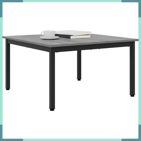Table basse - 892581 - Gris sonoma - Bois d'ingénierie - Carré (1/5)