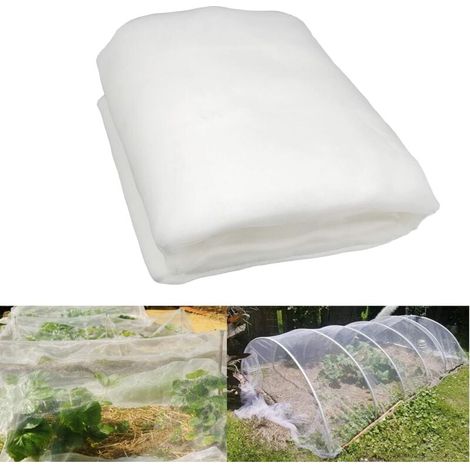 Vogel- und Insektenschutznetz, Gartenschutznetz, Vogelschutznetz, Gemüsegartennetz zum Schutz von Pflanzen, Blumen, Gemüse und Obst, 2,5 m x 10 m (1/4)